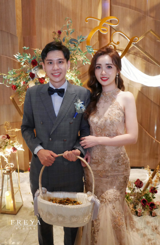 送客造型,名媛放髮